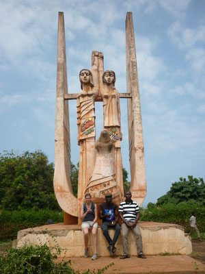 Statue de l'amitié germano-togolaise