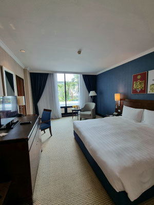 Zurück im Flughafenhotel