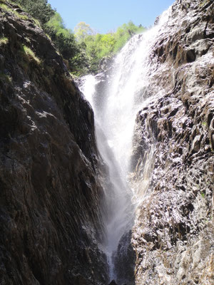 Sostoschlucht Wasserfall