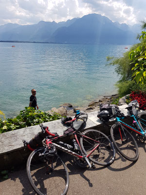 Etappe 4: Sierre - Vevey - Genfersee