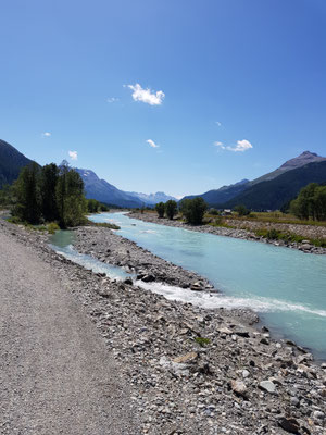 Moutainbike Tour: Samedan - Alp Prünella