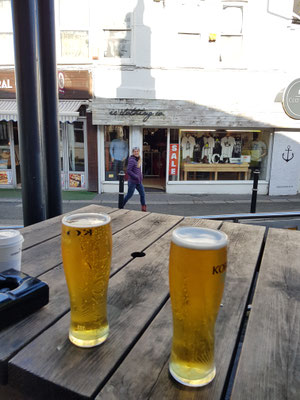 Typisch England... Beer ;)