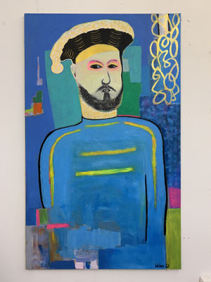 Heinrich VIII, modern, 140 x 100 cm, 2021