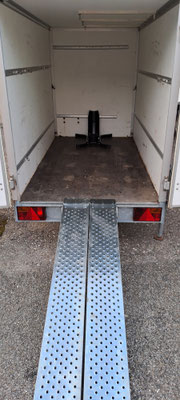 2 Auffahrrampen je 200kg Traglast