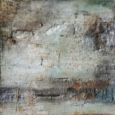 Vergangene Zeiten40x40x6 auf Holz 2017