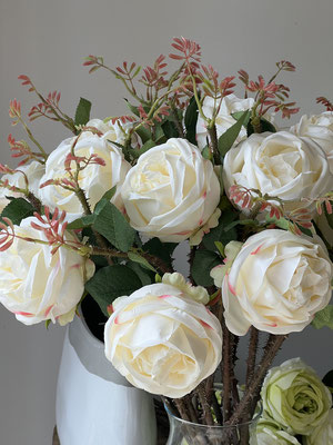 Rose artificielle Haut de Gamme