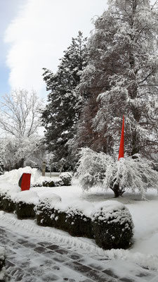 Schlosspark im Winter, Johann Feilacher ©Galerie Walker