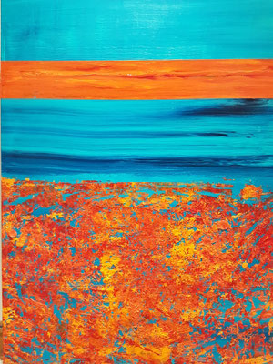 INFINITY - Acrylic on canvas  80 x 60cm