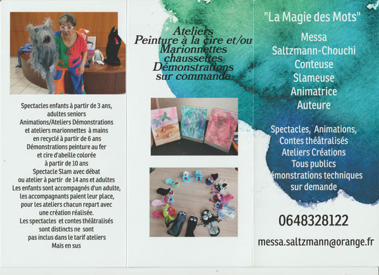 flyer en recyclé