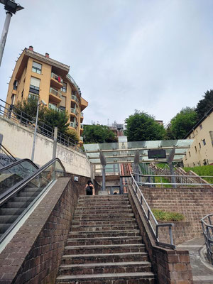 Schrägaufzug in Santander
