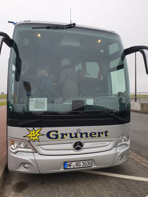 Grunert steht pünktlich in Dagebüll bereit...