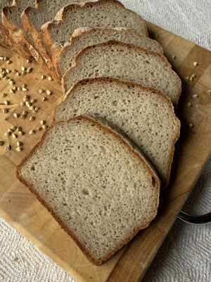 Glutenfreies Sandwichbrot mit fluffiger, feinporiger Krume