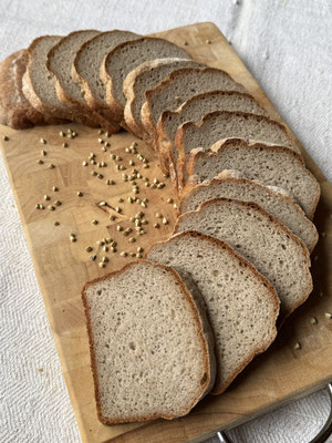 glutenfreies Buchweizenmehlbrot