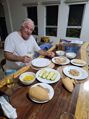 Letztes Abendessen in Mexiko
