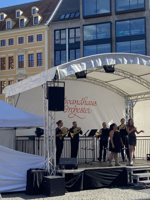 ein spontanes Konzert 