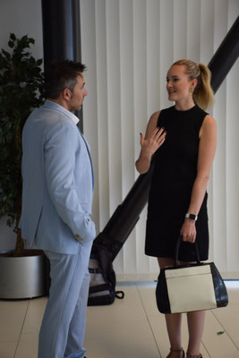 Begegnung im persönlichen Gespräch