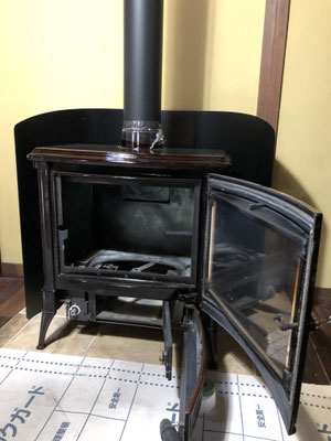 ネスターマーチン S43 B Top取付 後付け 福岡 糸島の薪ストーブショップ Forestove