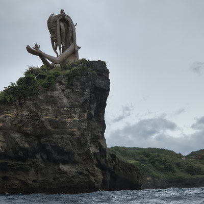De Octopus Queen op het eiland Nusa Penida