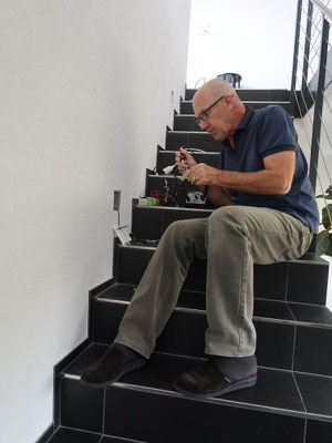 Treppenlicht ersetzen....