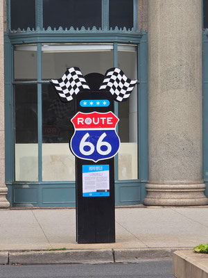 Startpunkt der ehemals 4000km langen Route 66 nach Californien