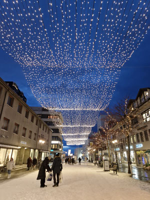 Hauptsache viele viele Lichter, um die Dunkelheit zu bekämpfen