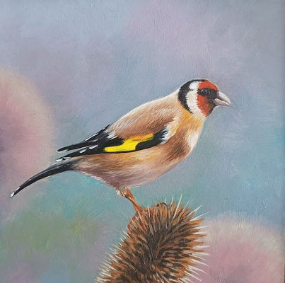 Puttertje III, 10x10cm, olieverf op paneel (particuliere collectie)