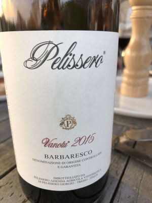 nog iets te jonge Barbaresco 