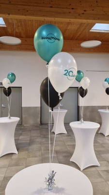 E31 - 20 Jahre MoveMent - Tischdekoration