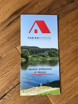 Flyer Ferienwohnung in Heinsen