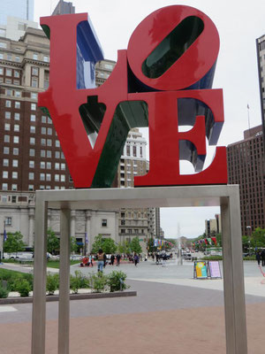Love Park, Philadelphia, USA 