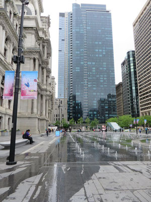 Aussicht vom Turm, City Hall,  Philadelphia, USA 