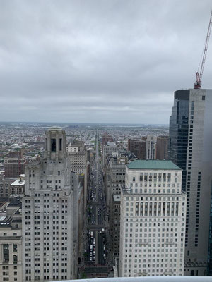 Aussicht vom Turm, City Hall,  Philadelphia, USA 