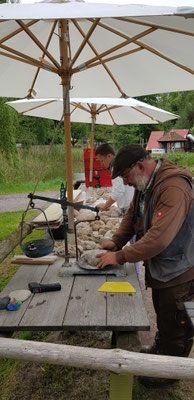 Backen am Holzofen