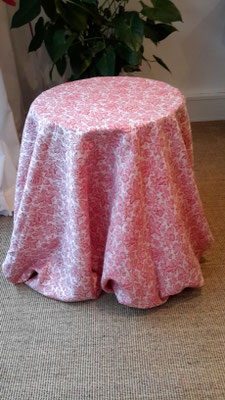 Tischdecke aus Leinendamast