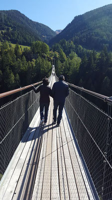 Hängebrücke Fürgangen - Mühleberg