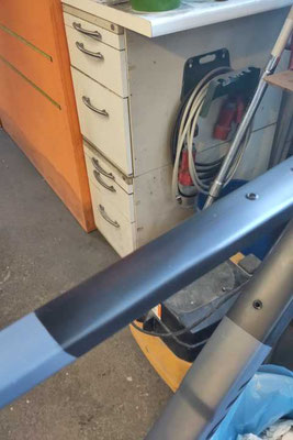Oberrohr reparieren Carbonreparatur Deutschland