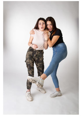 Photo studio jeunes femmes