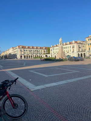 Stadtzentrum von Cuneo (Piemont)