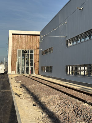 PORTES SMF PLIANTES ACCORDEON VITREES DECOUPE CATENAIRE