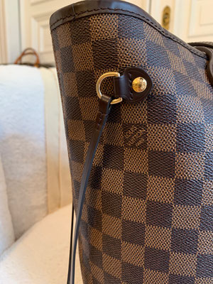 Louis vuitton neverfull gm damier ebene rose ballerine 2025