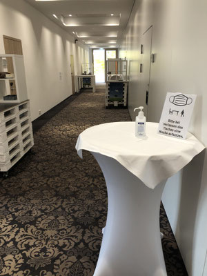 Corona-Hygienemaßnahmen Parkhotel Schillerhain