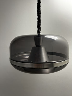 space age lamp jaren 70 grijs