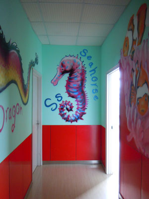 Seahorse at DD Dragon School, CHINA, 2013