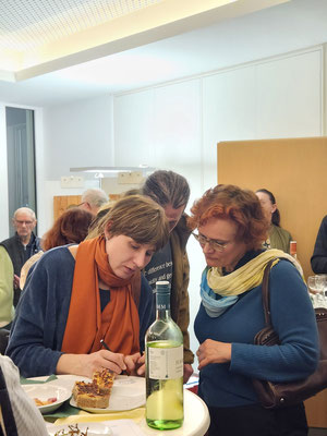 Sofia Atlantova und Dr. Konstanze Runge, Kuratorin den Ikonen-Museums Frankfurt
