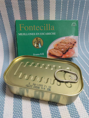 Mejillones grandes en escabeche Fontecilla - ¡La mejor conserva del mar!