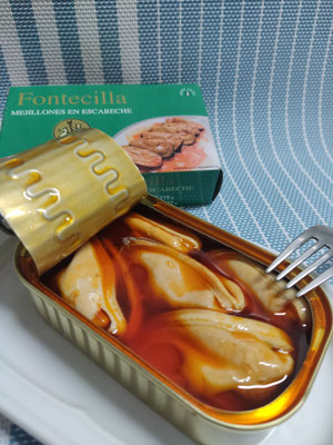 Delicia en Conserva: Mejillones Grandes en Escabeche Fontecilla