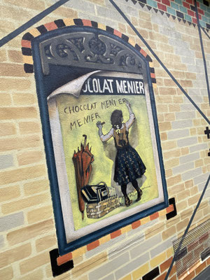 Fresque sur poste EDF-Torcy