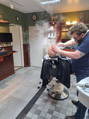 Hot Towel shave