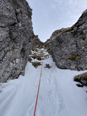 Ausstieg Seillänge 6