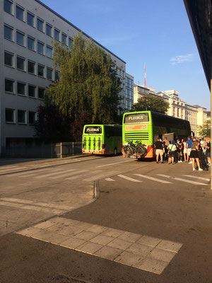 Flixbus-Station in München